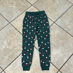 Green Gnome Christmas Joggers